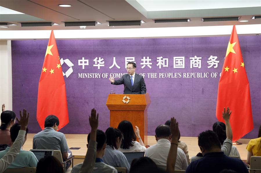 CHINA-BEIJING-MINISTRY OF COMMERCE-PRESS CONFERENCE (CN)